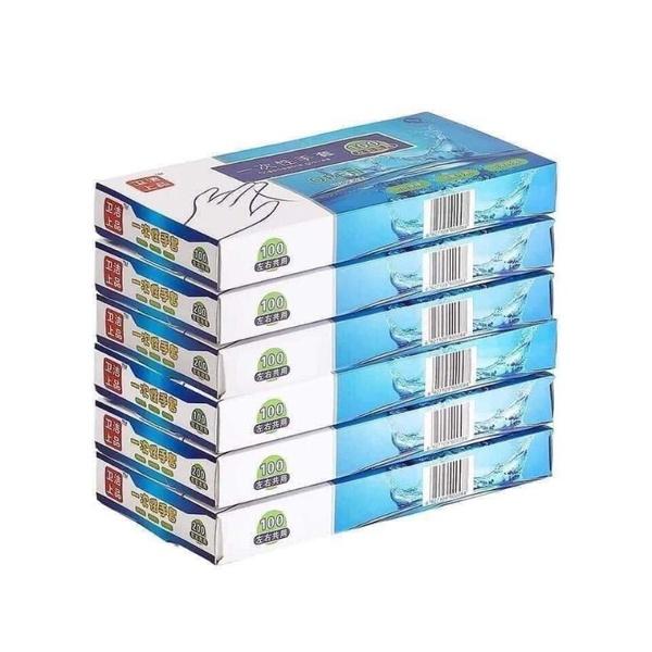HỘP 200 CHIẾC GĂNG TAY NILONG LÀM BẾP