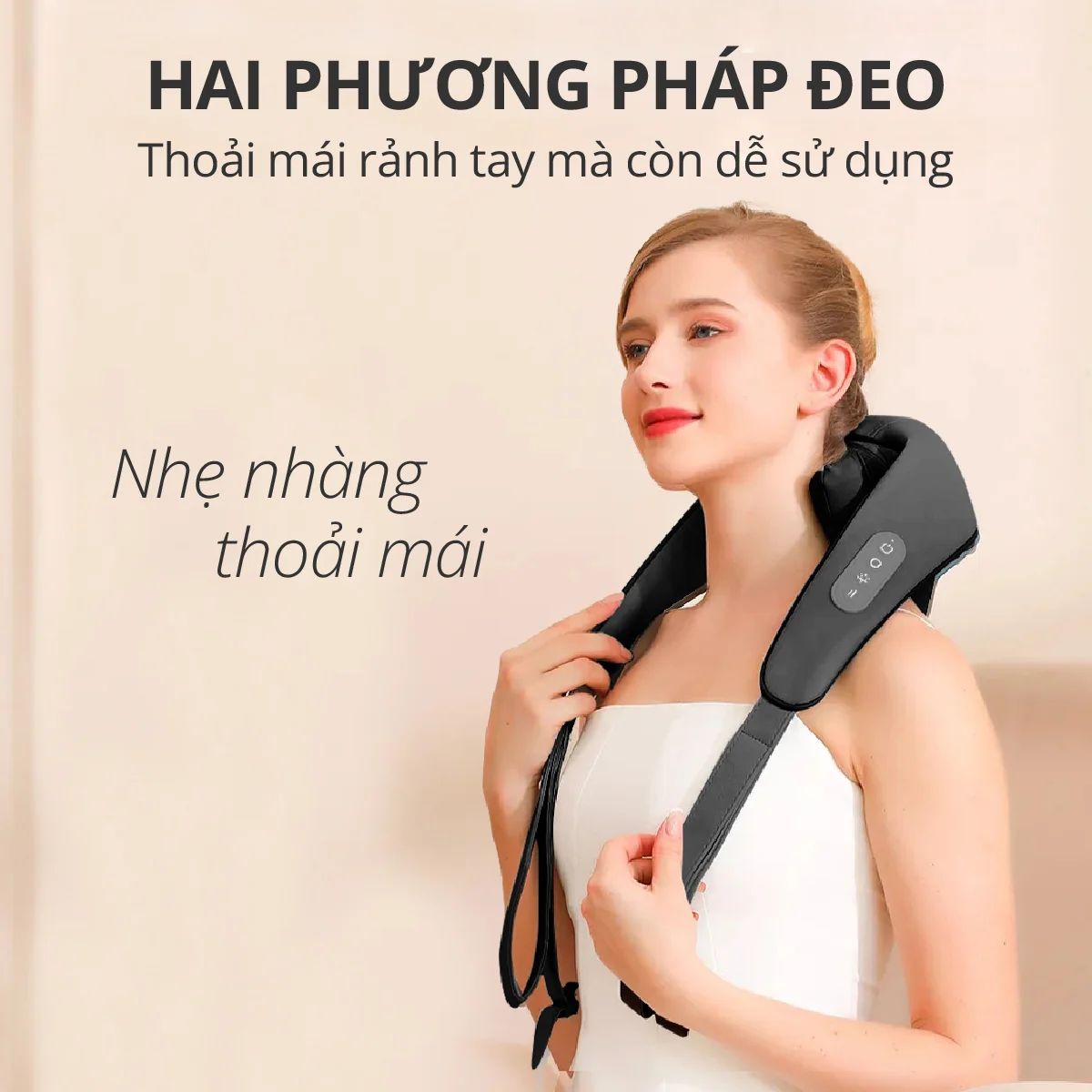 Máy Massage Cổ Vai Gáy Kachi MK366 - Hàng chính hãng