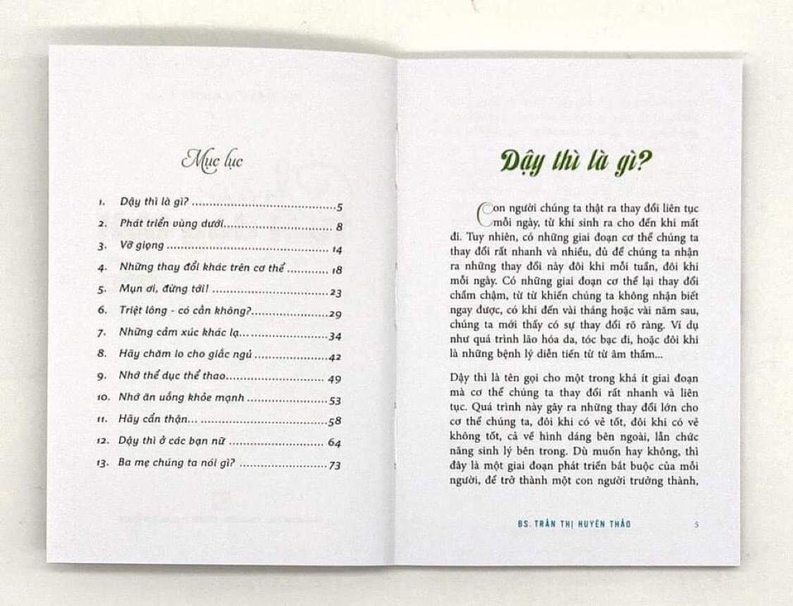 CHÀO TUỔI DẬY THÌ! Kiến thức về dậy thì dành cho các bạn NAM (8-12 tuổi)