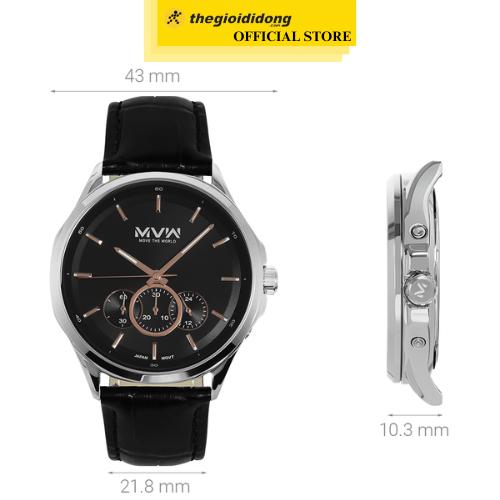 Đồng hồ MVW 43 mm Nam ML074-01 - Hàng Chính Hãng