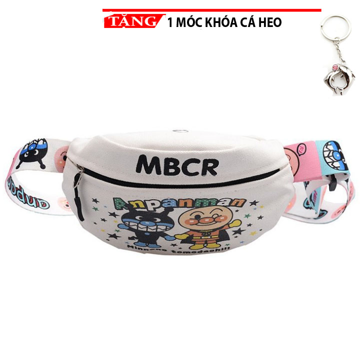 Túi đeo chéo Hoạt Hình Vui Nhộn MBCR ngẫu nhiên Tặng móc khóa cá heo