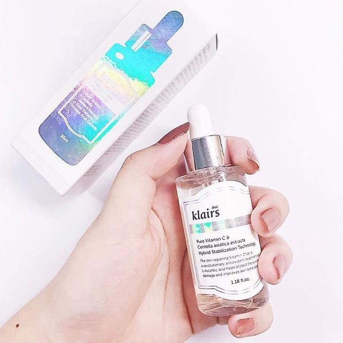 Tinh chất làm sáng và đều màu da Dear, Klairs Freshly Juiced Vitamin Drop Hàn Quốc 35ml