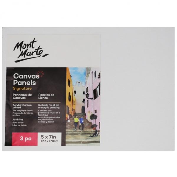 Vải Canvas Vẽ Mont Marte CMPL1318 (3 Tấm)