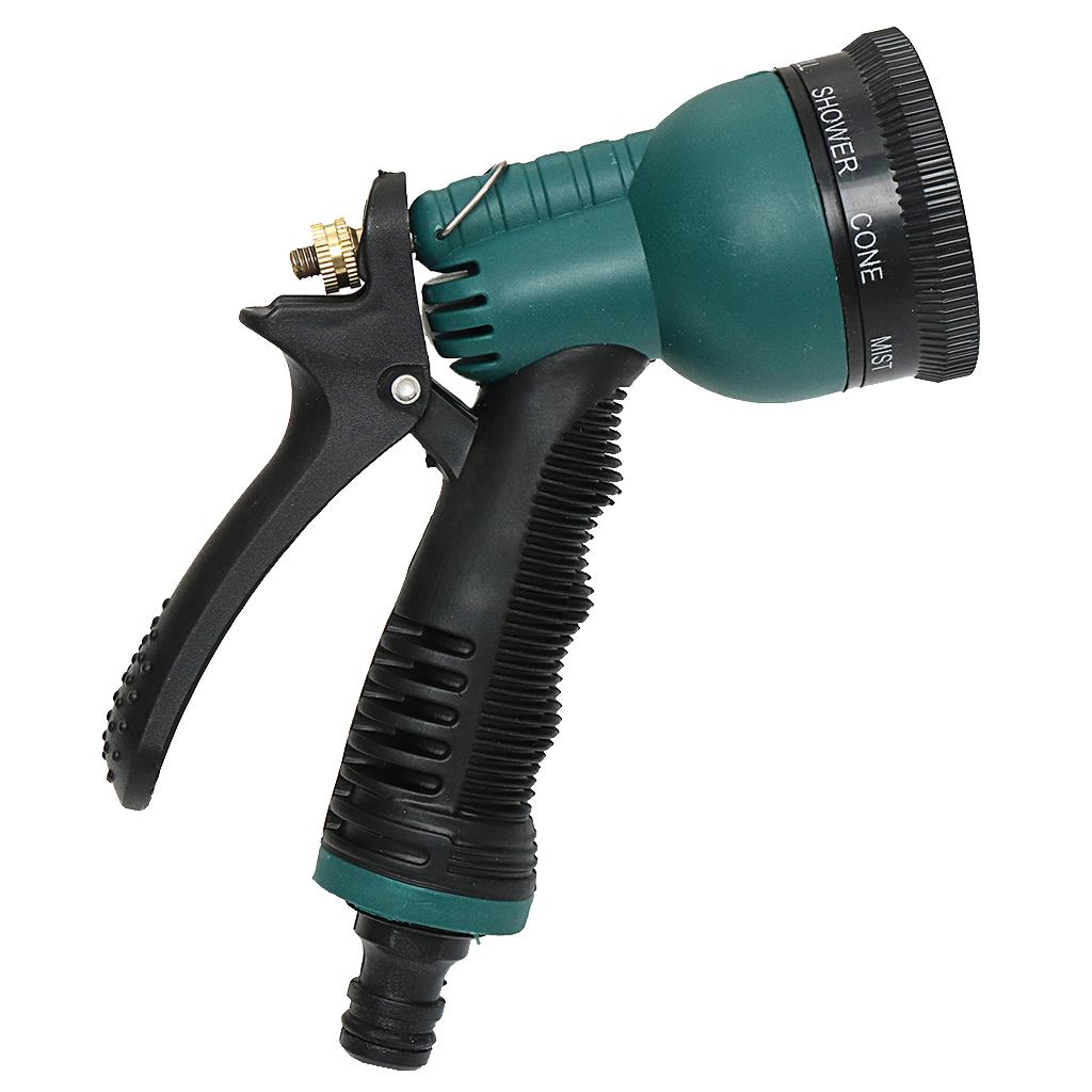 Xịt Nước Sân Vườn Vòi Vòi Phun với 8 Mẫu Phun Phản Lực Khoảng Cách: 5-8m