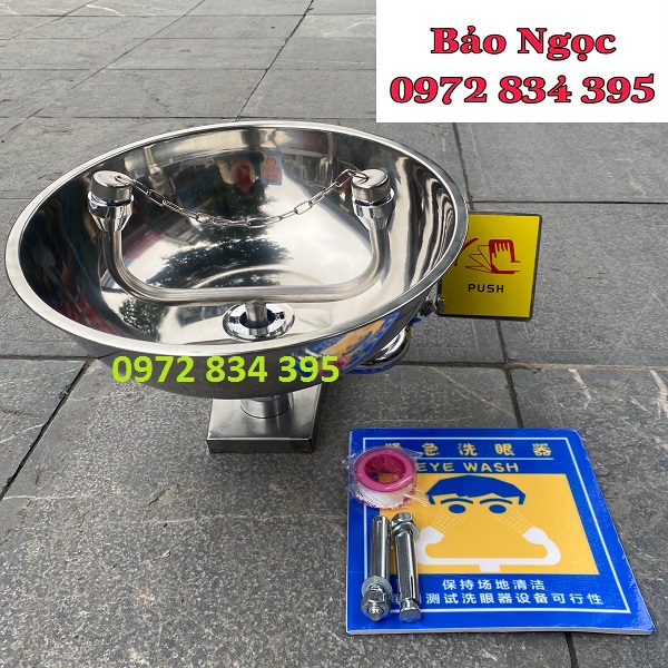 Bộ Bồn Rửa Mắt Khẩn Cấp Gắn Tường