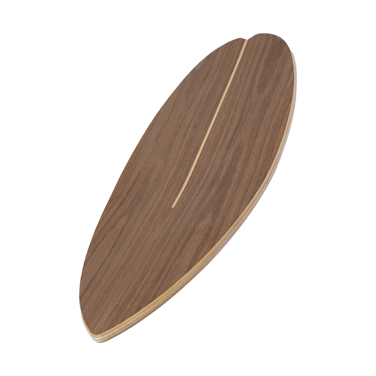 Balance Board Trainer Indoor Basketball Skiing Office Wooden Balancing Board