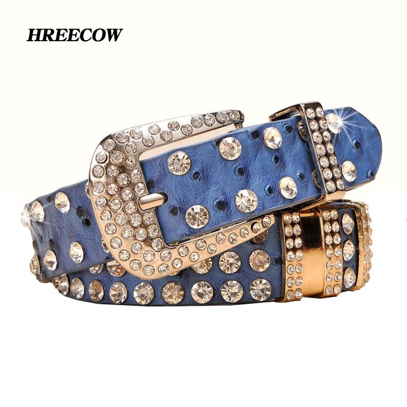 Thời Trang Mới Đá Cho Phụ Nữ Sang Trọng Thiết Kế Dây Da PU Chất Lượng Cao Bò Thứ Hai Lớp Da Dây Đeo Nữ