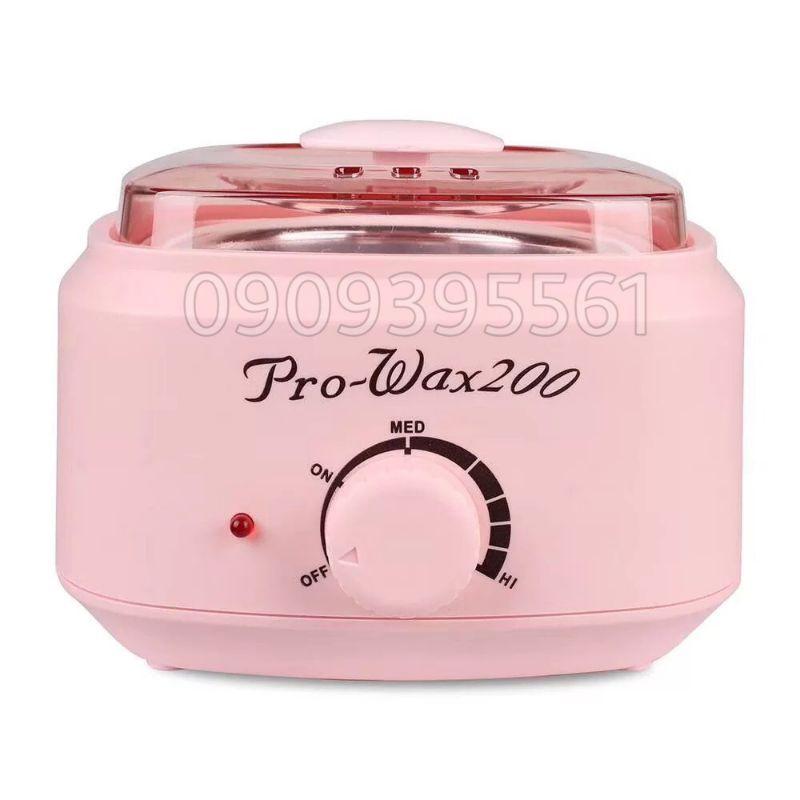 [Mua kèm 0đ] Nồi Nấu Sáp Wax Lông Nóng Pro Wax 200. Nồi Tan Sáp Nhanh Tặng Kèm 100g Sáp Hạt Premium+10ml Mỡ Trăn+Que Gỗ+Hdsd, Full Beauty FBPR200