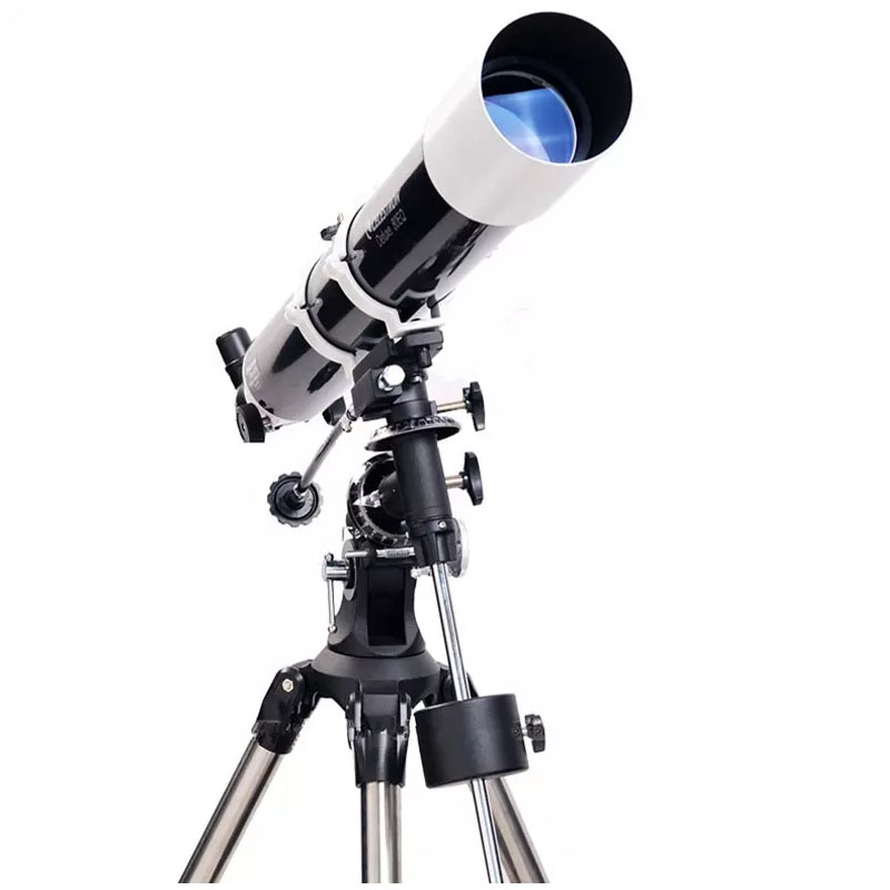 Kính thiên văn Celestron Deluxe 80EQ độ phóng đại 675 lần, hàng chính hãng, chân thép chắc chắn