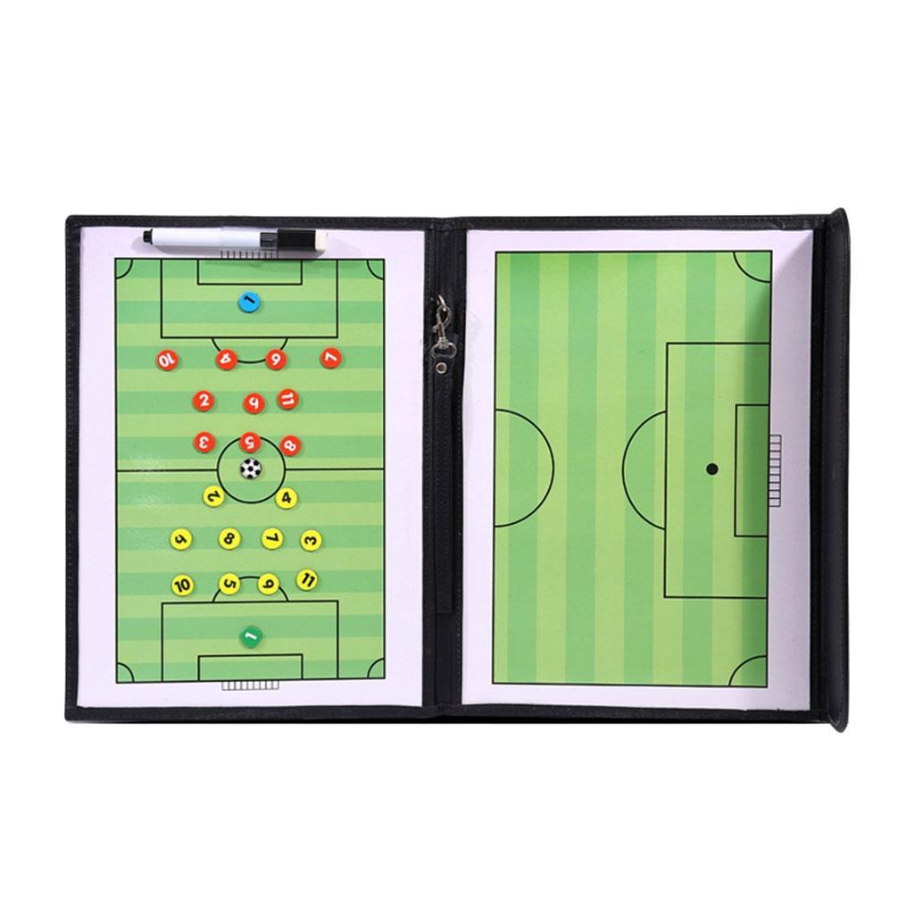 2Pcs Coaches Strategy  Board Teaching Clip Clipboard Coaches Tool