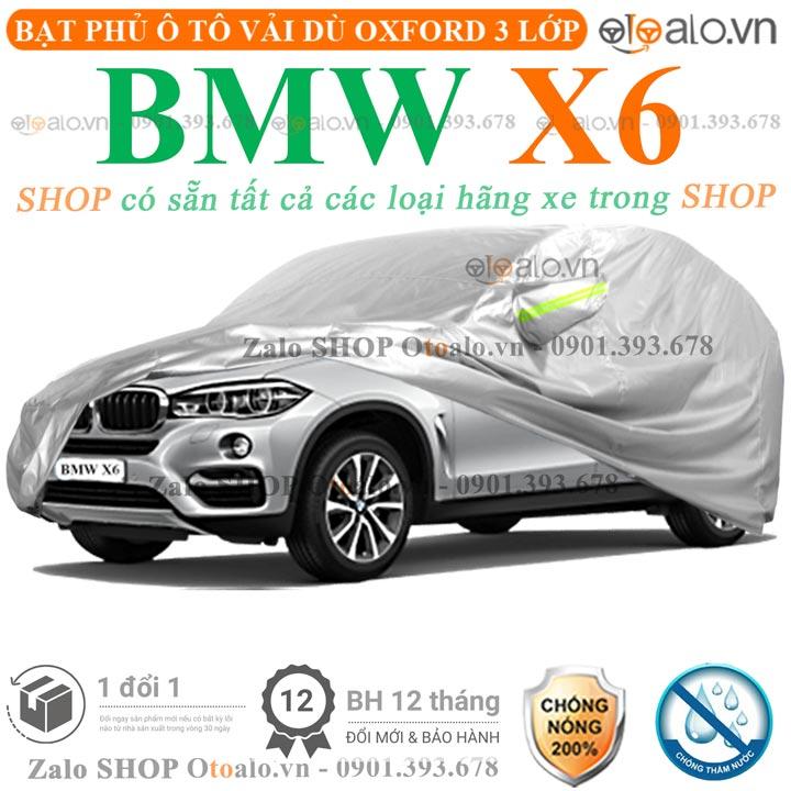 Bạt che phủ xe ô tô BMW X6 3 lớp cao cấp