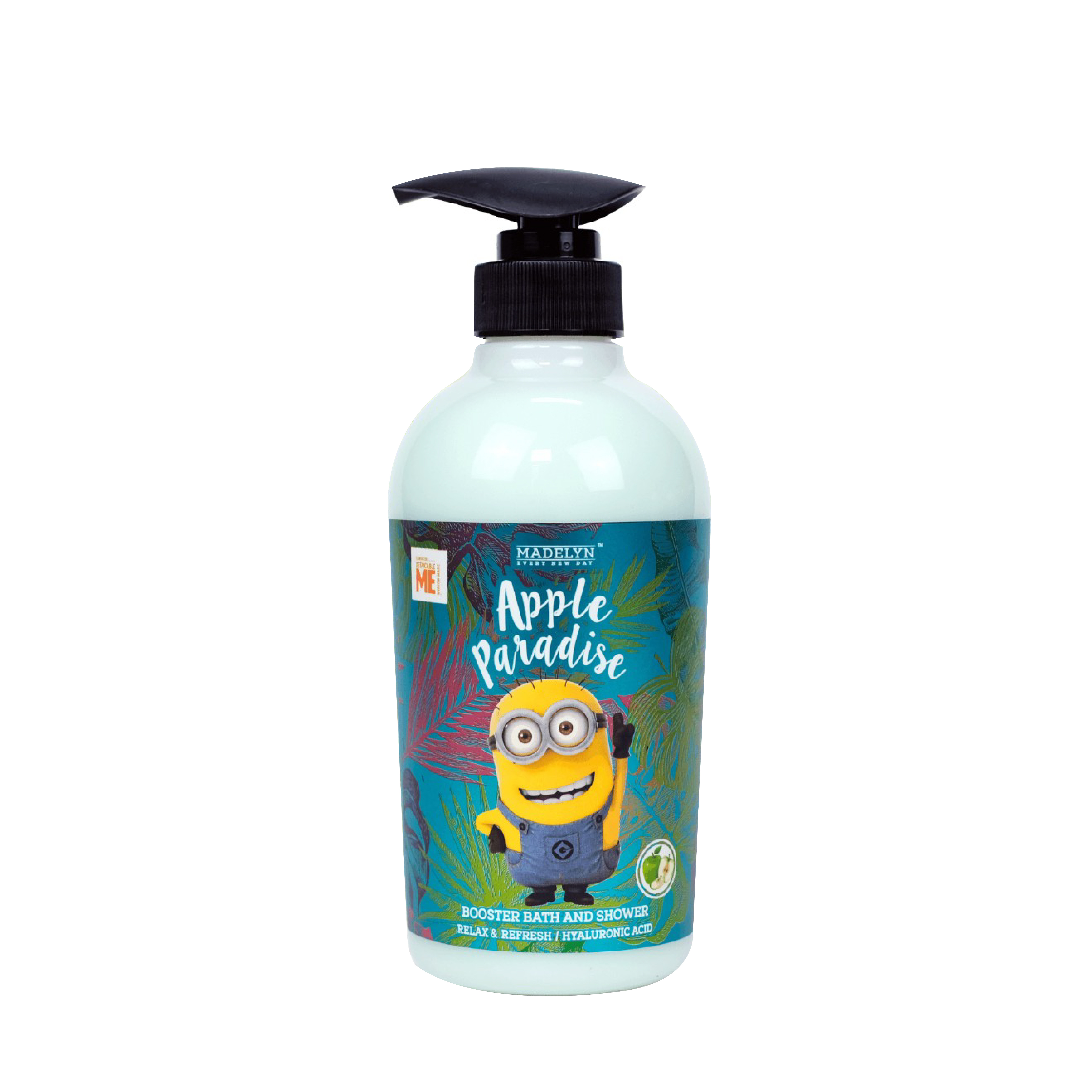 Sữa Tắm Dưỡng Da Hương Táo Xanh ( MADELYN MINIONS BOOSTER BATH AND SHOWER APPLE PARADISE)  500ml