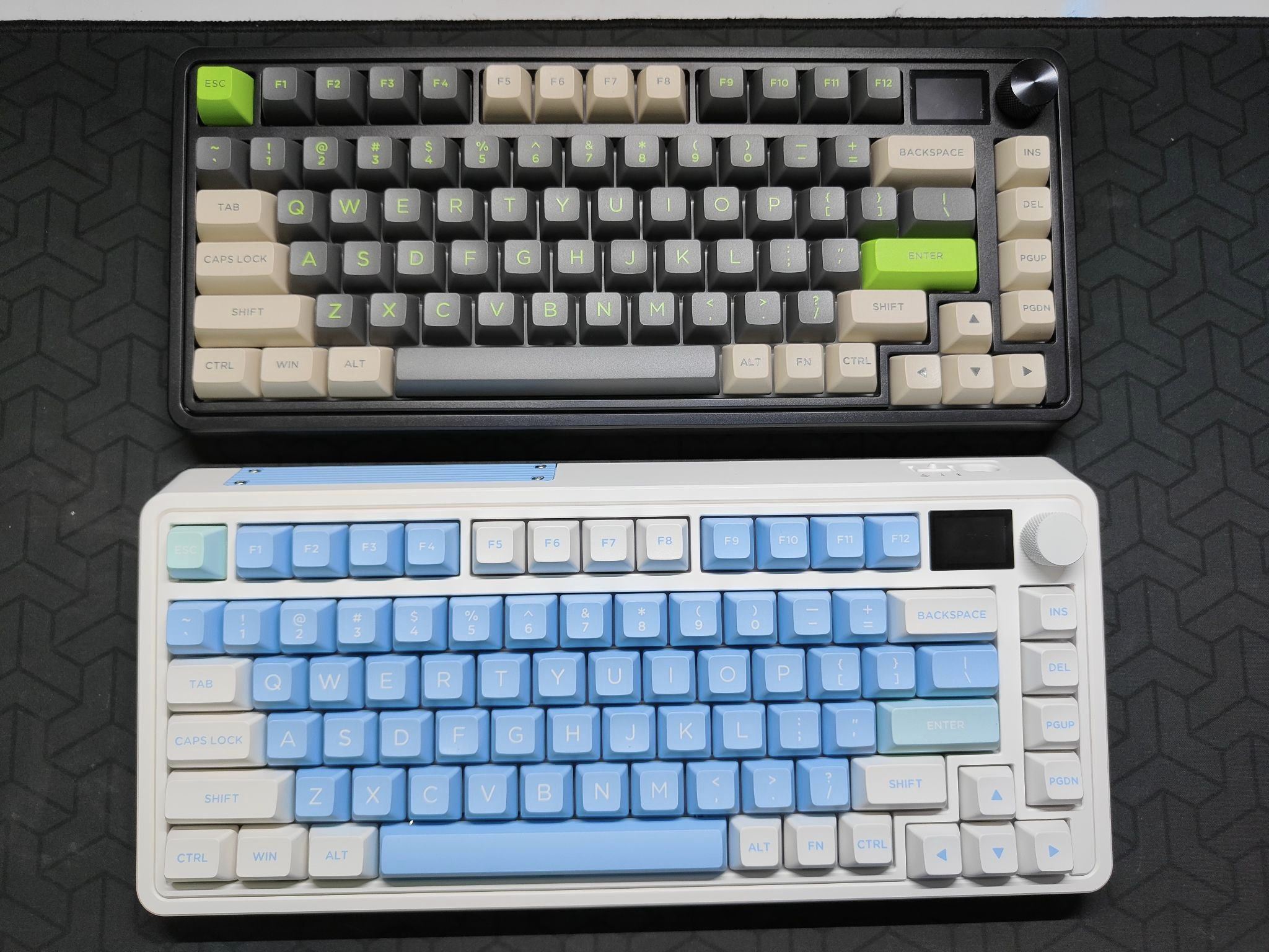 Bàn phím cơ FL-Esports CMK75SAM Lake Placid Blue/Desert Grey