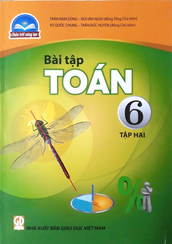 Sách Bài Tập Toán 6- tập hai- Chân Trời Sáng Tạo (Kèm Nilon bọc Sách)