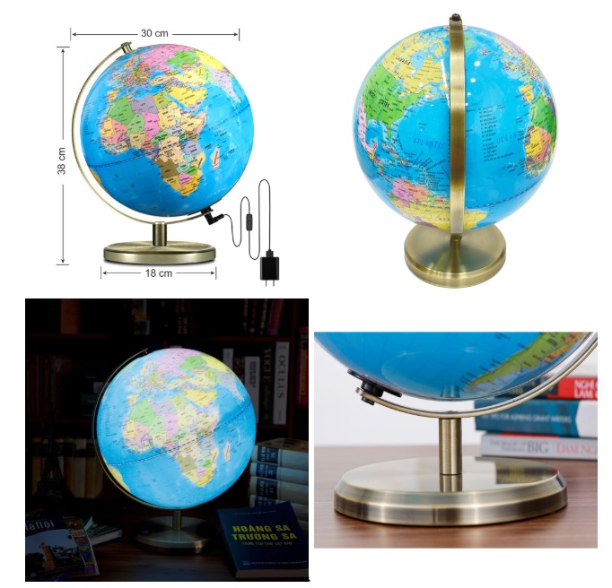 Quả cầu điện do Việt Nam sản xuất - Hàng chất lượng cao cắm điện, phát sáng