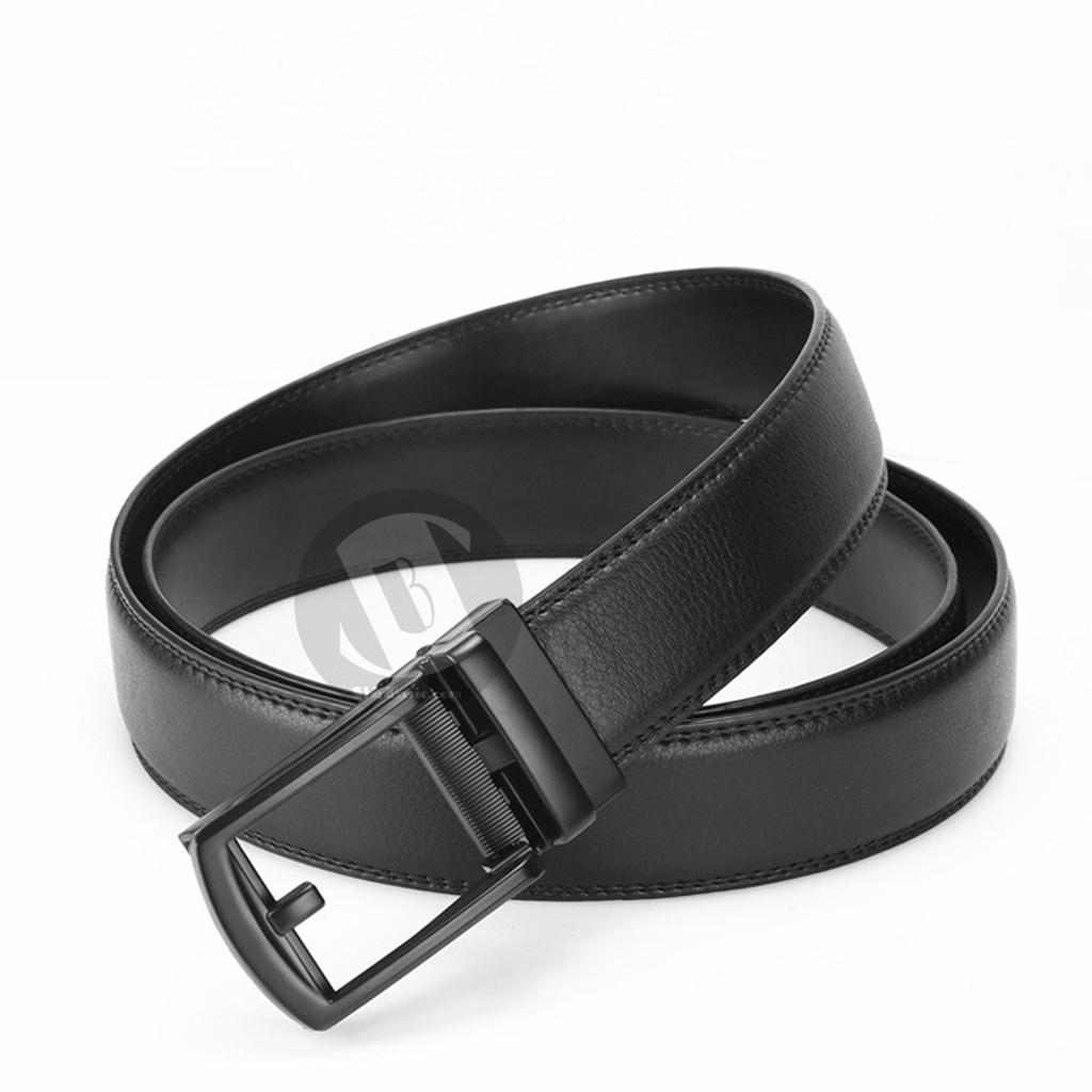 Dây Thắt Lưng, Nịt Nam Da Bò Cao Cấp - ShinBasic, Bảng Khoá Tự Động, Thời Trang Công Sở, BELTS21BAS09-2