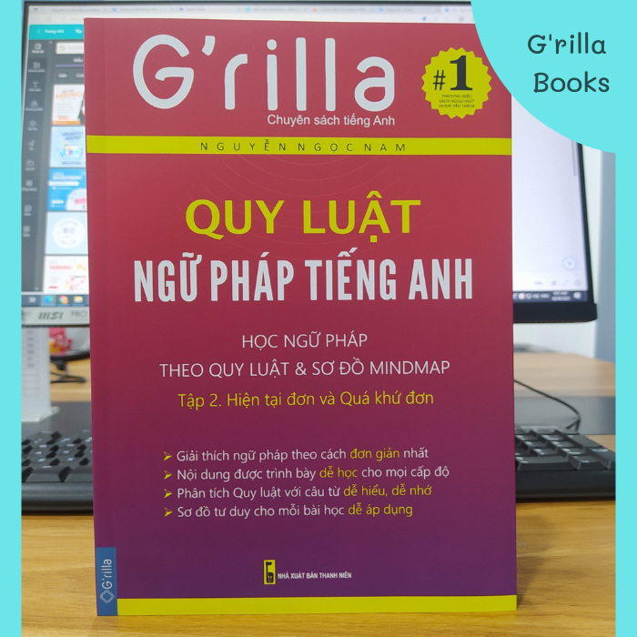 Sách - Quy Luật Ngữ Pháp Tiếng Anh Tập 2. Thì Hiện Tại Đơn &amp; Quá Khứ Đơn