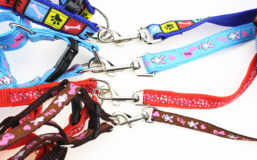 Dây dắt yếm cho thú cưng vải may chất lượng cao Genyo Leash 014