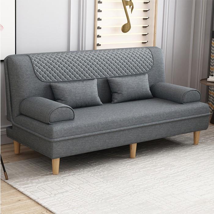 Ghế sofa giường đa năng gấp gọn thông minh bằng nỉ khung gỗ cao cao cấp, Giường sofa gấp gọn thông TA820 1m2