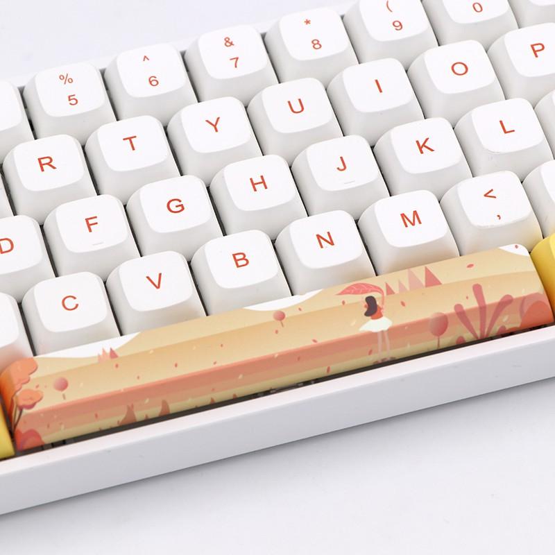 KeyCap PBT XDA AUTUMN EZPC 129 Phím Cho Bàn Phím Cơ