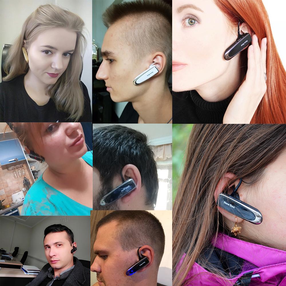 Mới Ong Bluetooth 5.0 Tai Nghe Không Dây Tai Nghe Nhét Tai Tai Nghe Chụp Tai Có Mic Mini Tay Nghe Tai Nghe Nhét Tai 24Hrs Tai Nghe Dành Cho iPhone Xiaomi