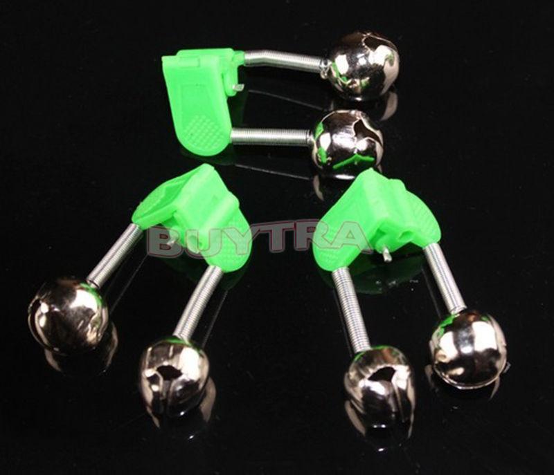 10Pcs Rod Clamp Fishing Tip Bite Lure Alarm Twin Ring