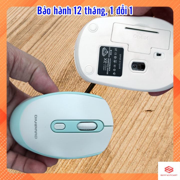 Chuột không dây thời trang Divipard X6 - Hàng Chính Hãng