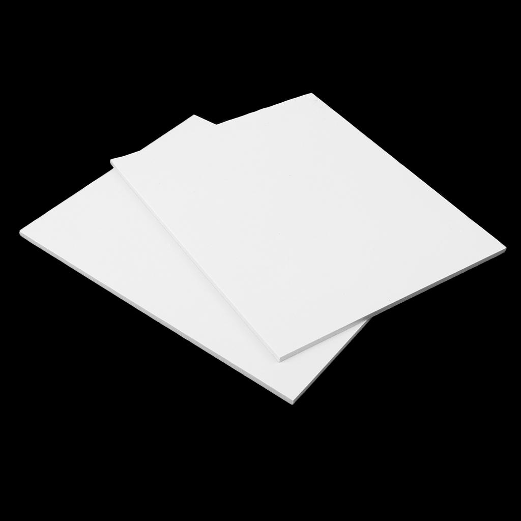 2 Tấm ABS Model Craft Tấm 200 * 250 * 5 Mm Cho DIY Bảng Cảnh Cát