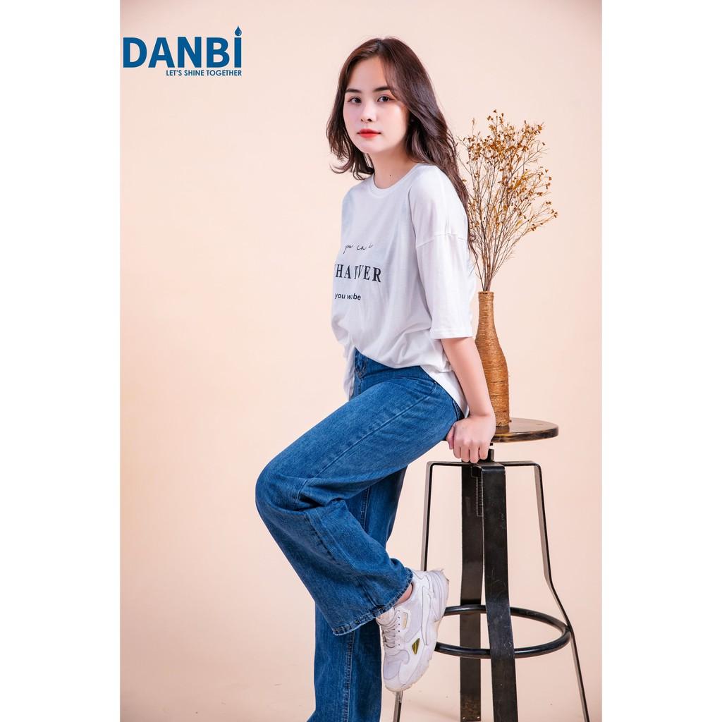 Quần Jean Ống Rộng Style Hàn