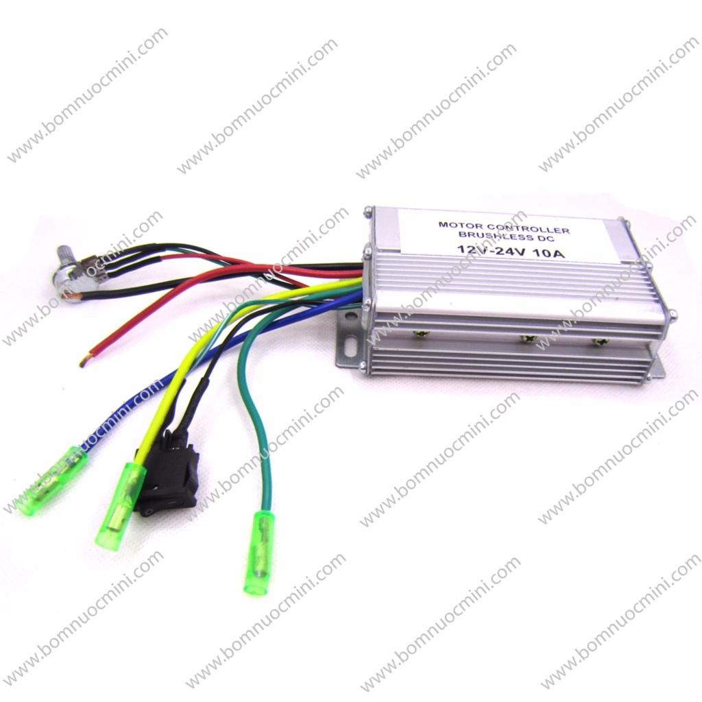 Mạch Điều Khiển Động Cơ Không Chổi Than 12V-24V 10A