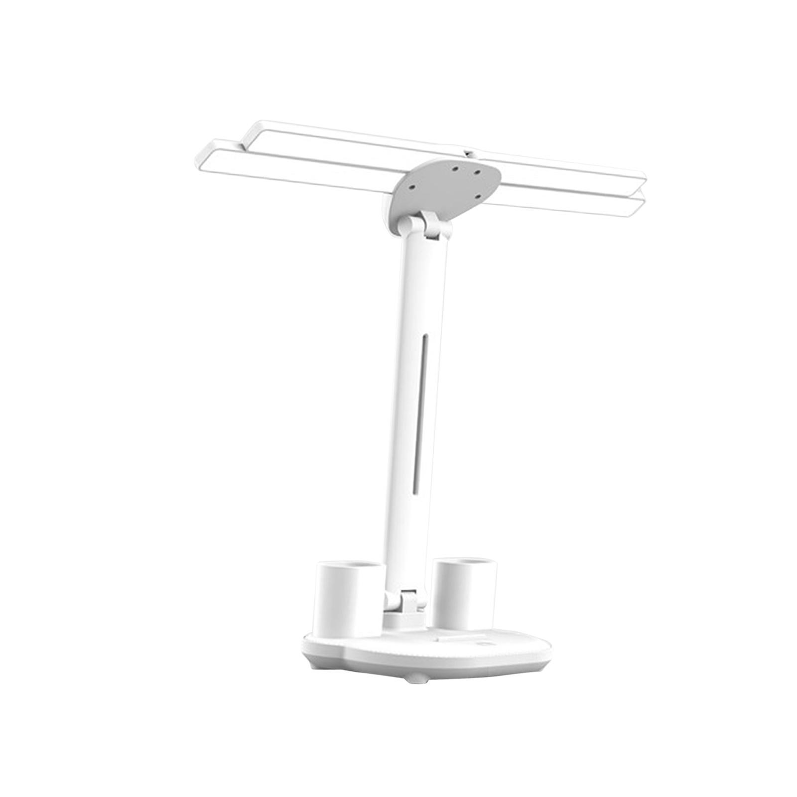 LED Eye Protection Desk Lamp 4 Head Desktop Lamp for Bedroom Office Bedside