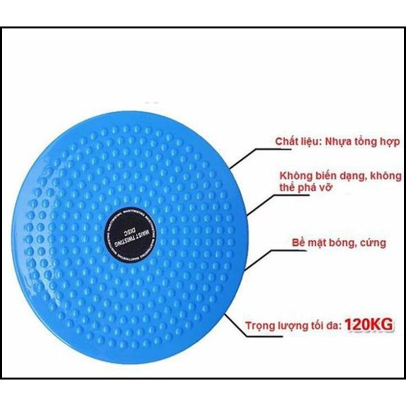 Dụng cụ tập thể dục xoay eo 360 độ giảm mỡ bụng, vận động toàn thân.