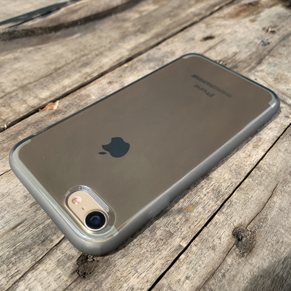 Ốp lưng dẻo cao cấp dành cho iPhone 7 / iPhone 8 - Màu đen mờ