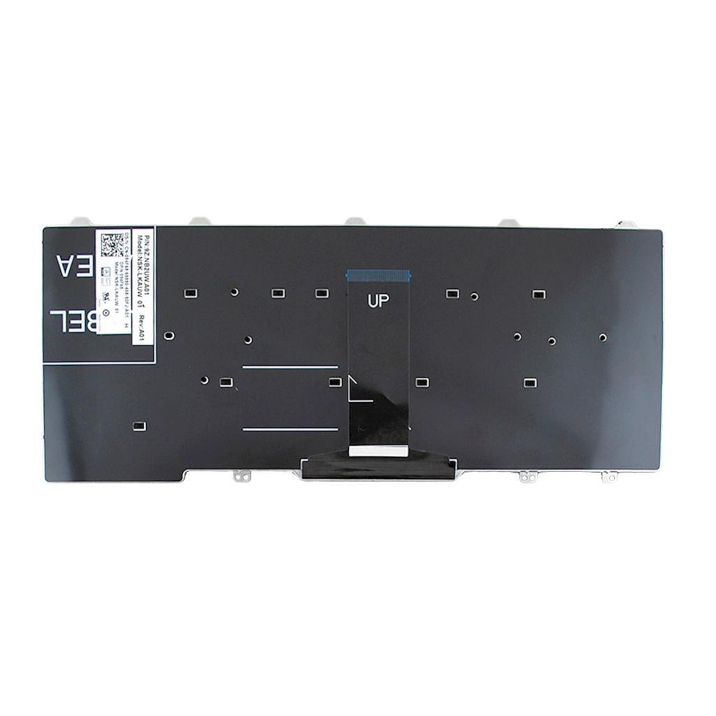 For Dell Latitude 3340 US English Keyboard+Mini Recharge Wireless Mouse Black