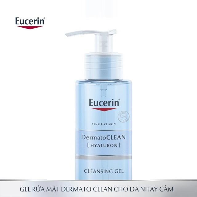 Hình ảnh Eucerin Gel Rửa Mặt Dành Cho Da Nhạy Cảm Dermato Clean 200ml (NEW)