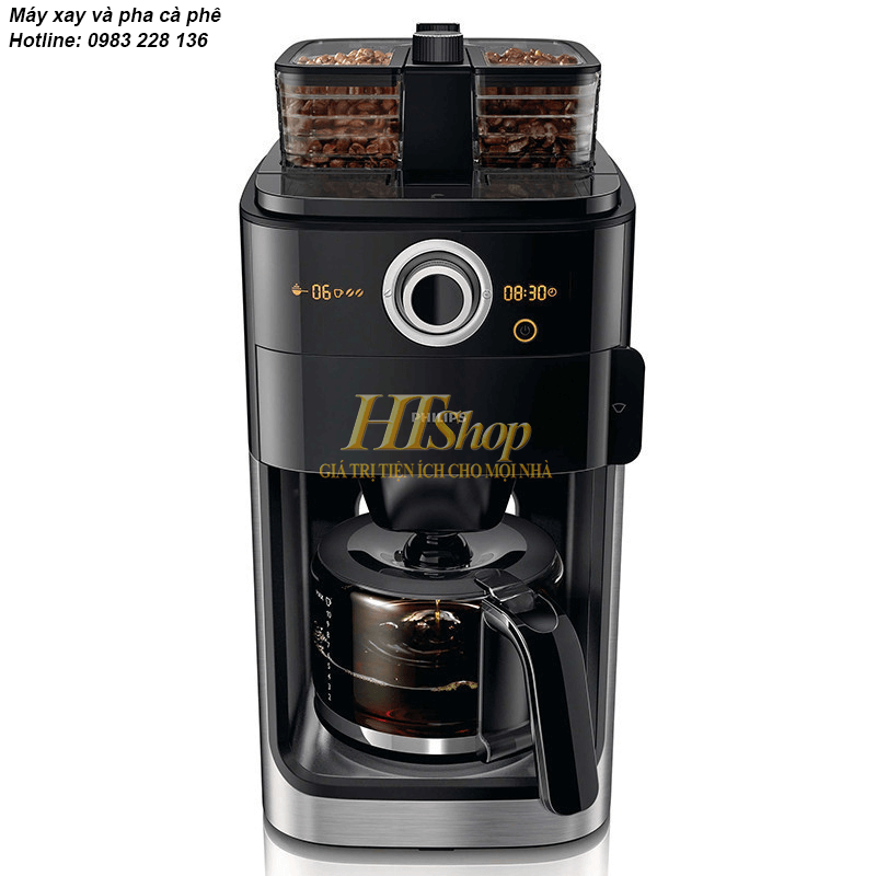 Máy Pha Cà Phê Tự Động Philip.s HD7769, Máy Xay Cà Phê, Máy Pha Café Tại Nhà, Máy Pha Espresso, 1500W, Nhập Đức