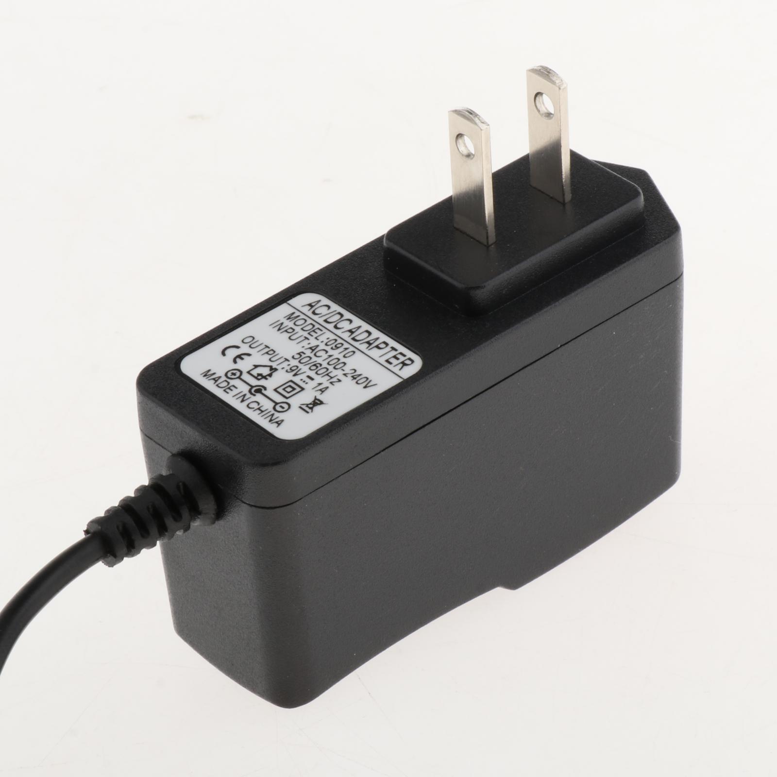 Guitar Effector Power Supply Adapter US Plug With 1 to  Splitter Cable