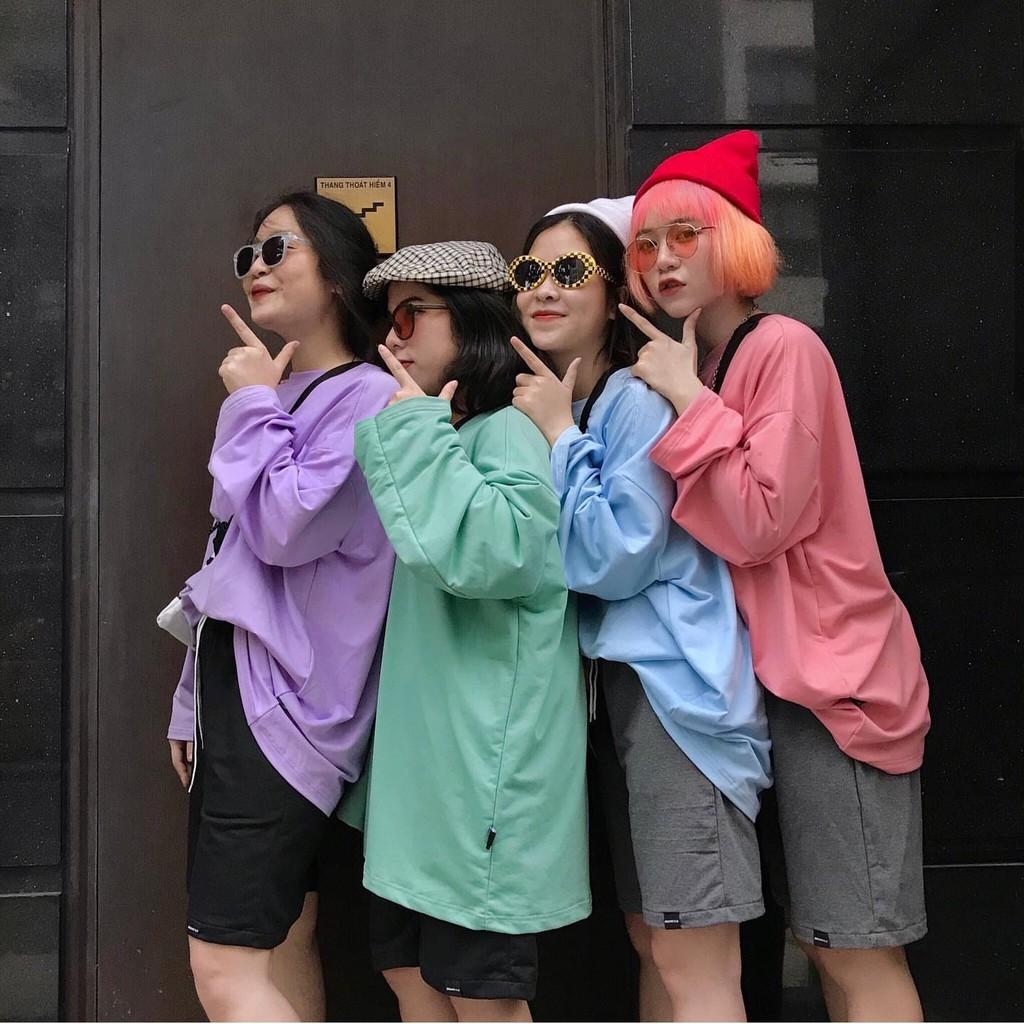 Áo Basic LONG SLEEVE Đủ Màu Unisex (Tay Dài)