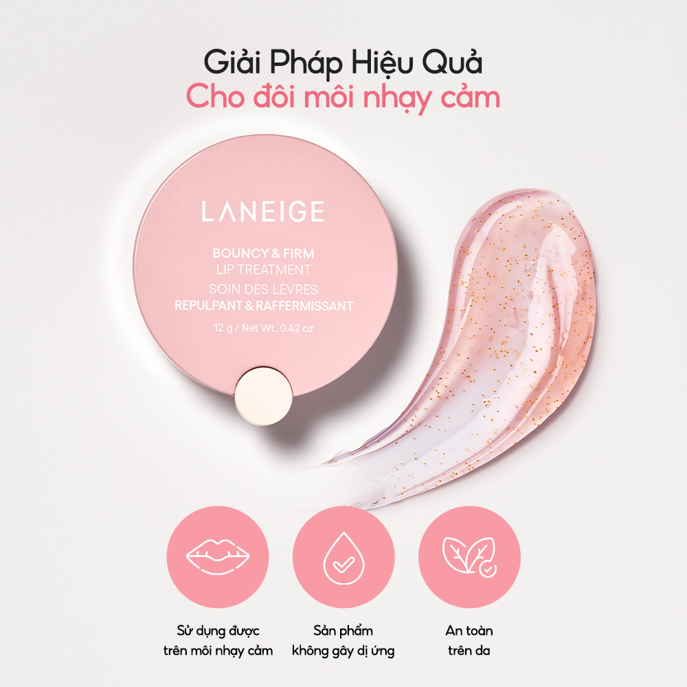 [MỚI] Son Dưỡng Môi Căng Mọng Tăng Cường Collagen Laneige Bouncy &amp; Firm Lip Treatment 12g