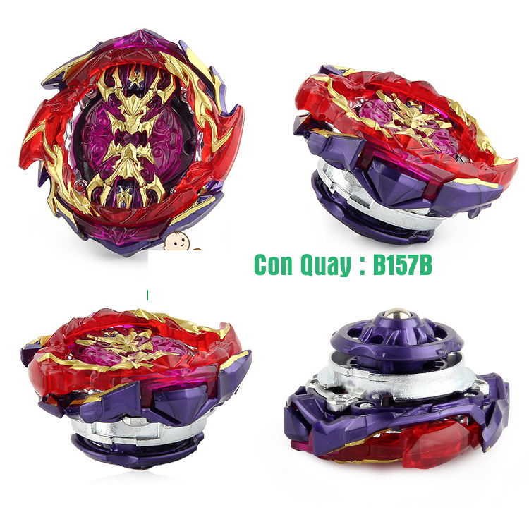 Đồ Chơi Con Quay B157 Kèm Quay Tay | Con Quay BEYBLADE B163