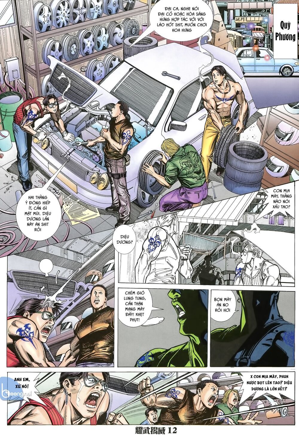 diệu võ dương oai chapter 17 10