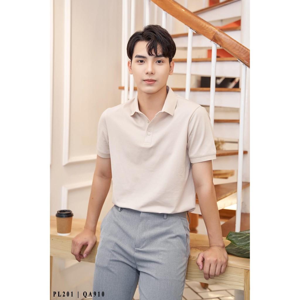 Áo Thun Nam Có Cổ Tay Ngắn Polo In Nhiệt Cao Cấp Thời Trang