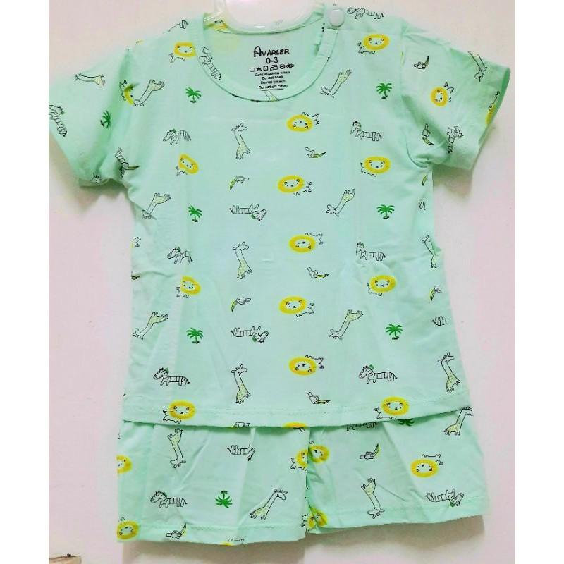 Bộ quần áo CỘC TAY cotton thun lạnh A3 Minky mom cho bé sơ sinh bé trai bé gái từ 0-18 tháng (Giao mẫu ngẫu nhiên)