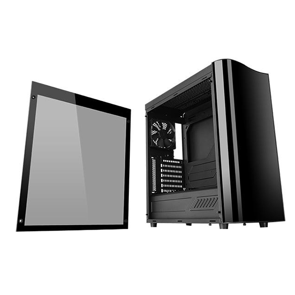 Vỏ Case Máy Tính Thermaltake View 22 Tempered Glass Edition CA-1J3-00M1WN-00 ATX - Hàng Chính Hãng