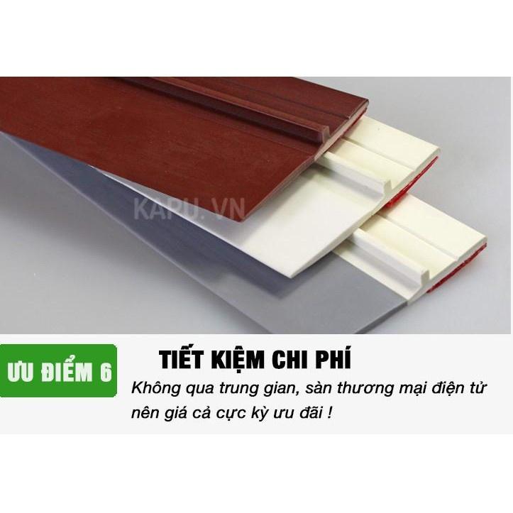 Ron dán chặn cửa PVC dài 1 mét, dán chân cửa chống bụi chống côn trùng