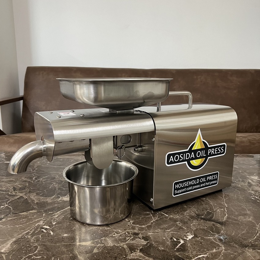 Máy ép dầu thực vật gia đình AOSIDA 888A Thương hiệu Anh Quốc 750W-1000W, ép 3-6kg/giờ - Hàng Nhập Khẩu, Bảo Hành 1 Năm