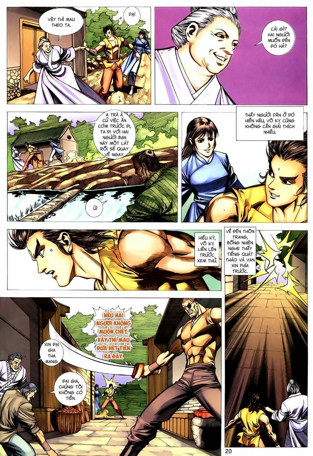 túy quyền tiền truyện chapter 20 20