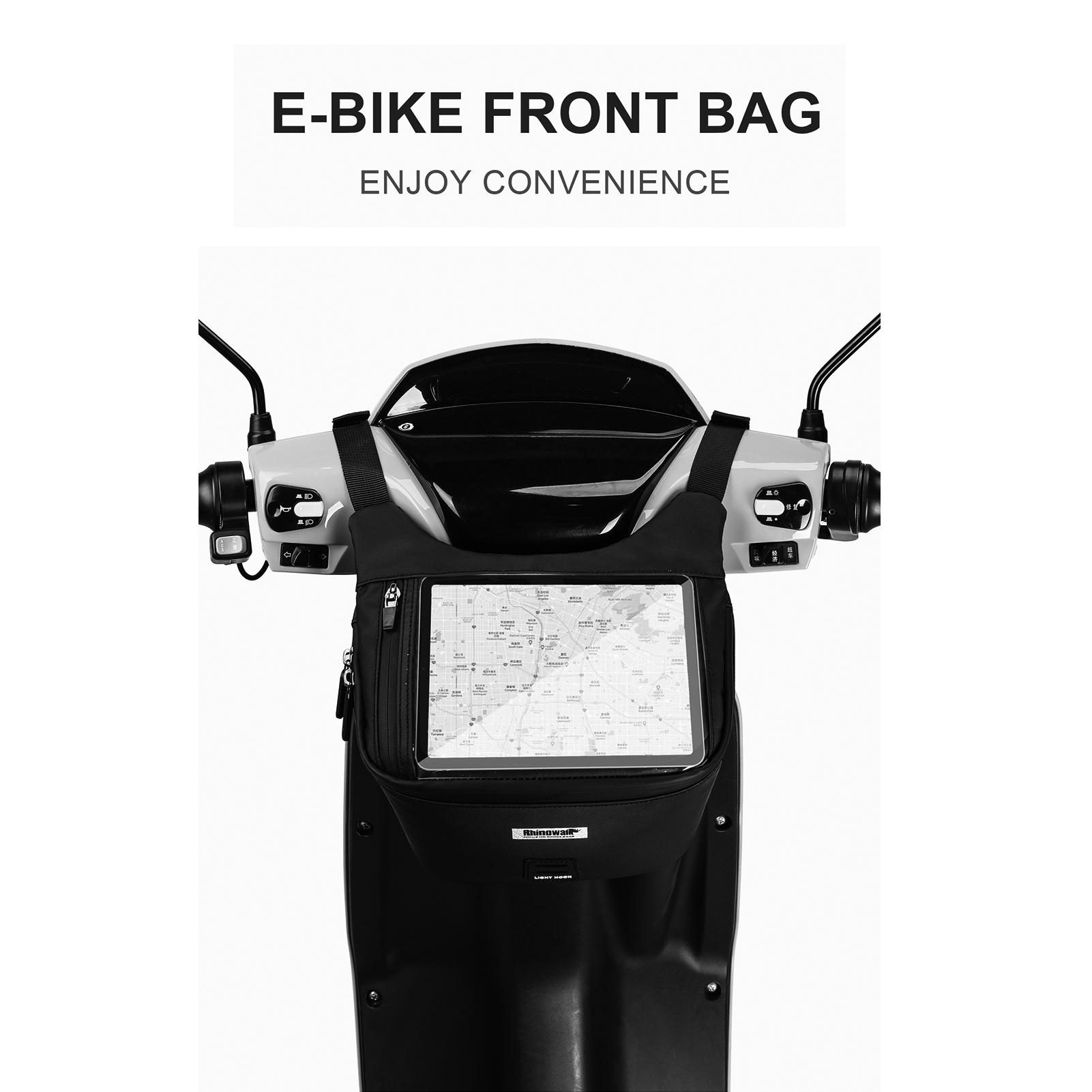 Túi trước cho xe đạp điện đa chức năng