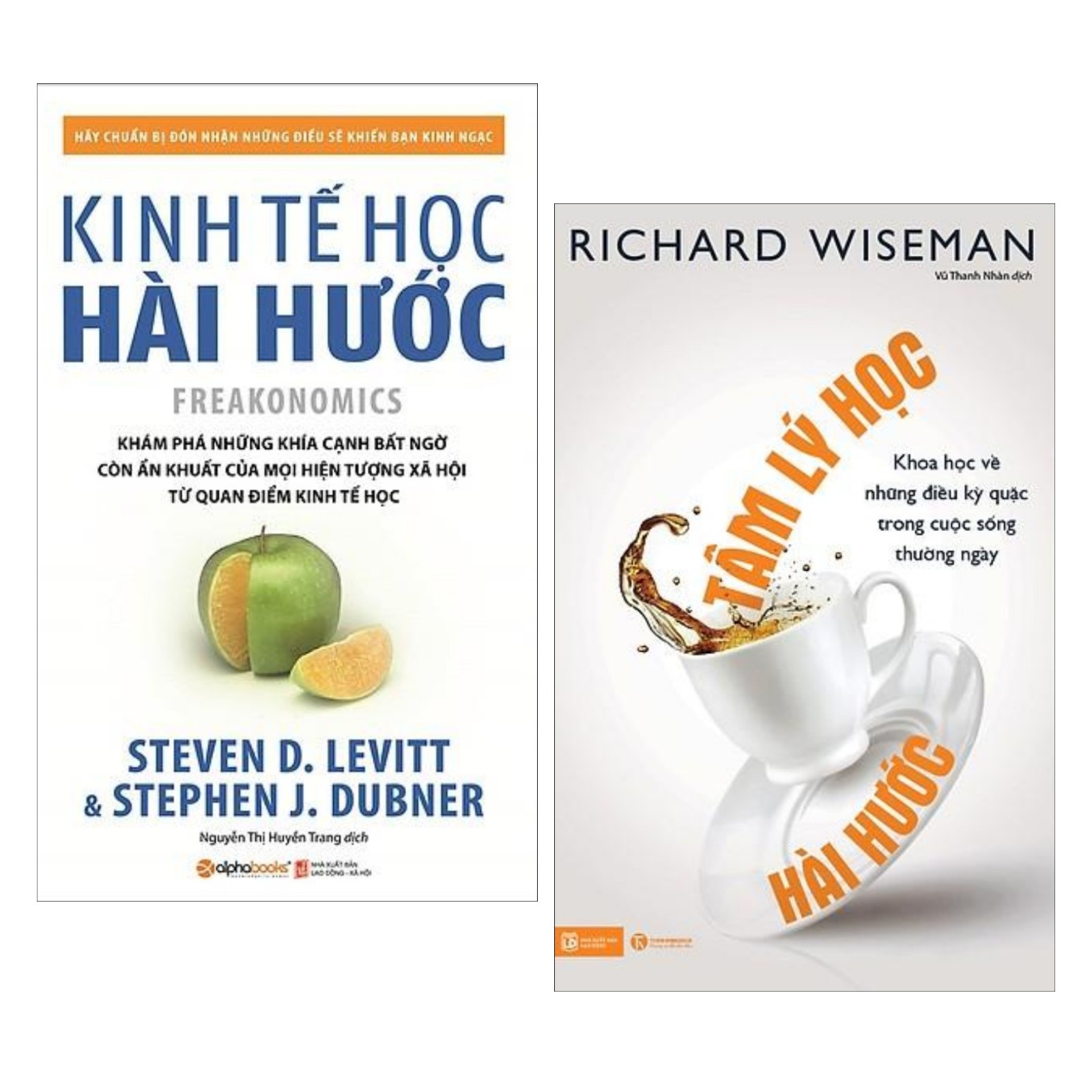 Combo Sách Kinh Tế: Tâm Lý Học Hài Hước + Kinh Tế Học Hài Hước -