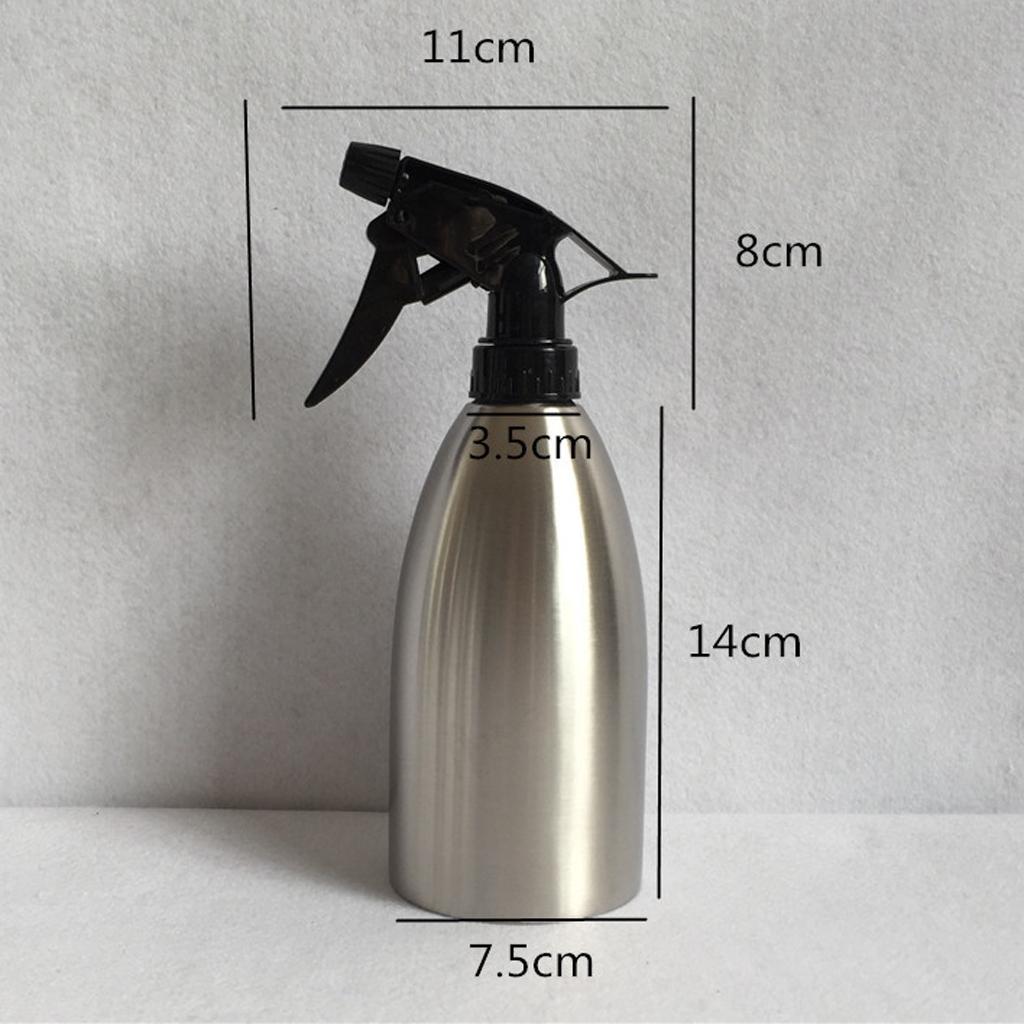 2Pcs/set Stainless Steel Spray Bottle Blow Can Plant Flower Water Sprayer